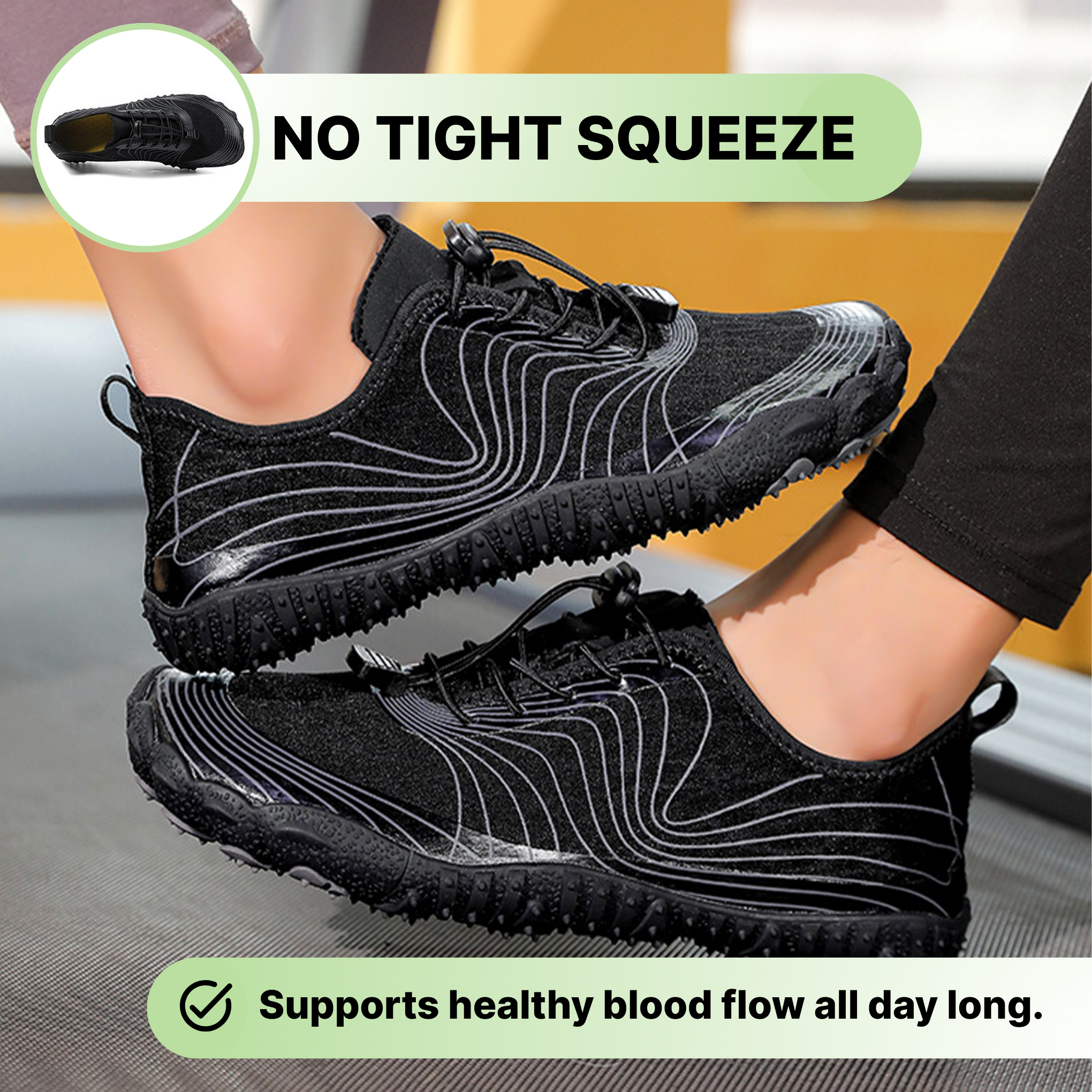 Kael – Dynamic Motion & Sport-Ready Barefoot Shoes (Unisex)