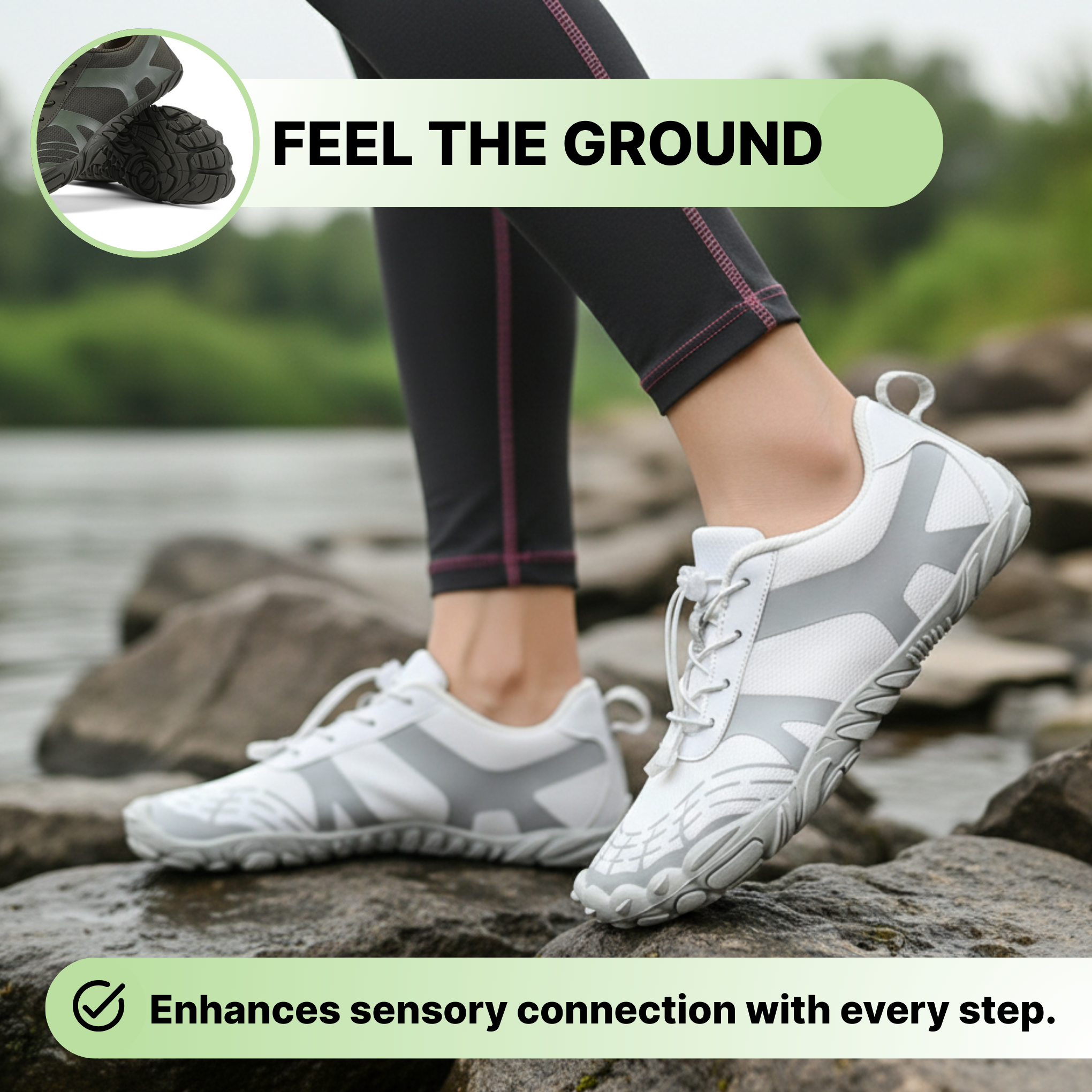 Brava – Multi-Terrain Barefoot Shoes (Unisex)