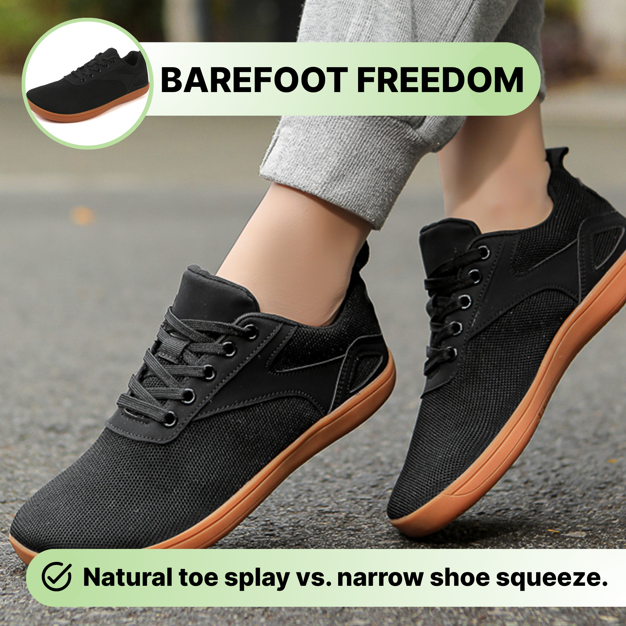 Eloran – Flexible Walking Barefoot Shoes (Unisex)