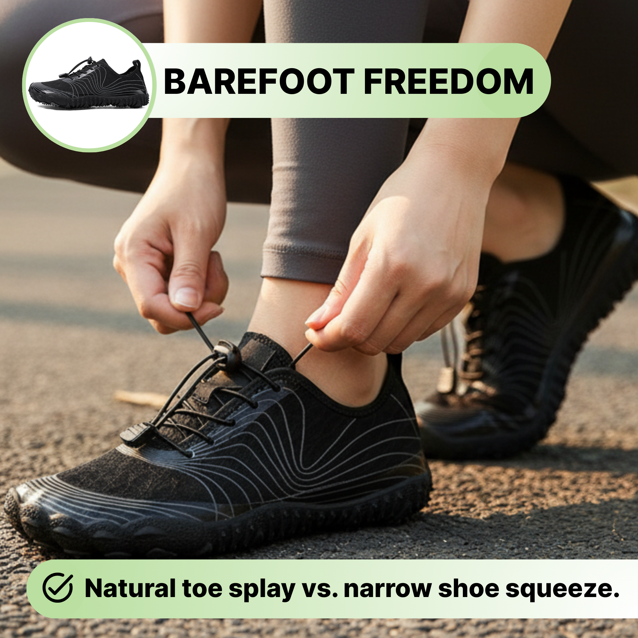 Kael – Dynamic Motion & Sport-Ready Barefoot Shoes (Unisex)