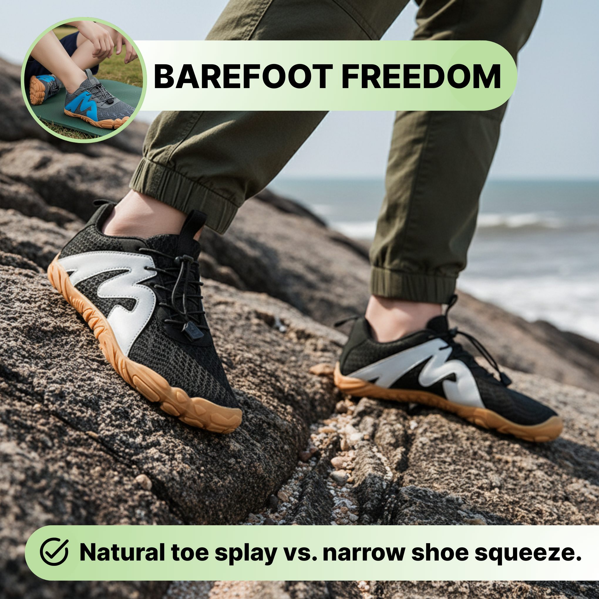 Branor – Stable & Casual Barefoot Shoes (Unisex)