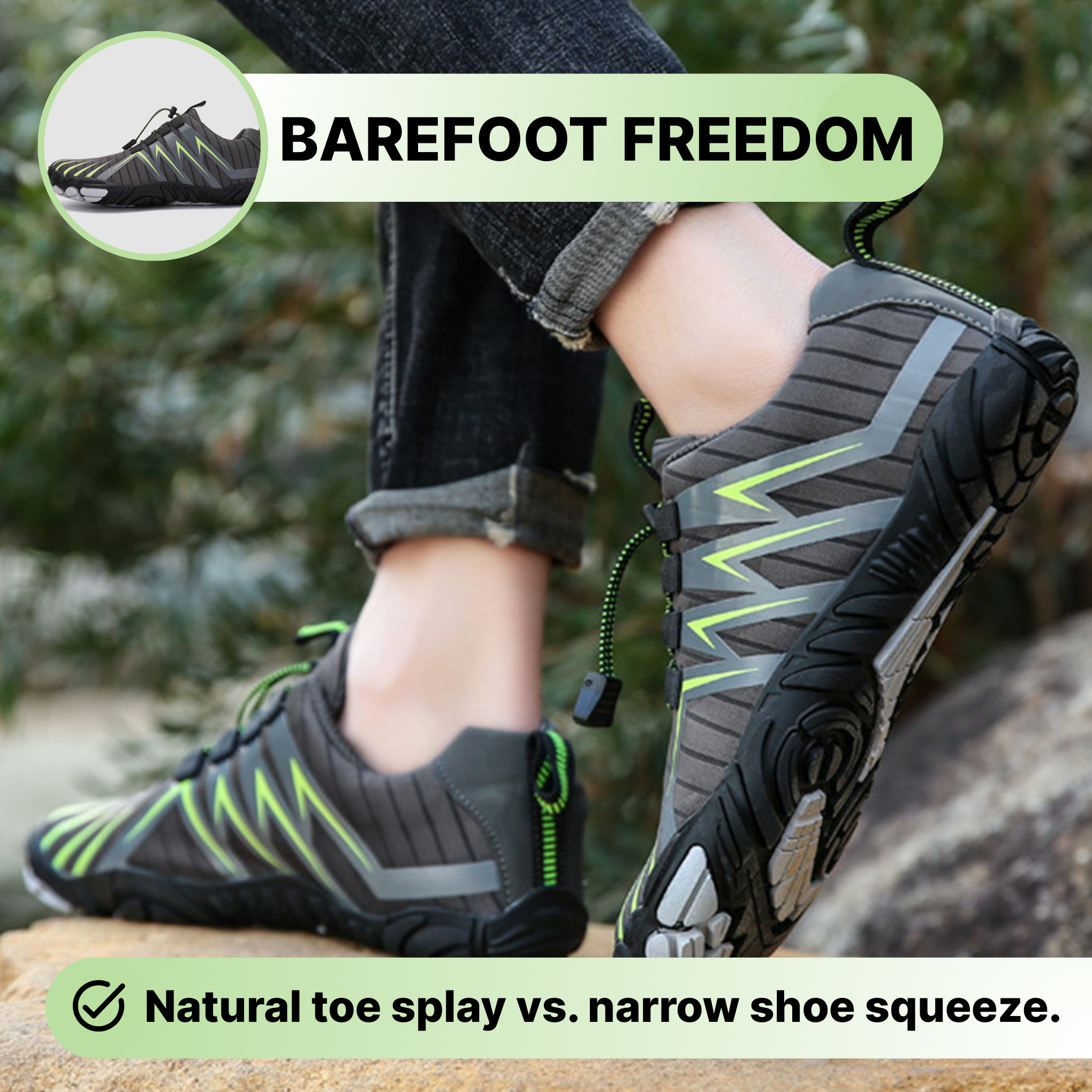 Myrron – Sturdy & Hike Barefoot Shoes (Unisex)