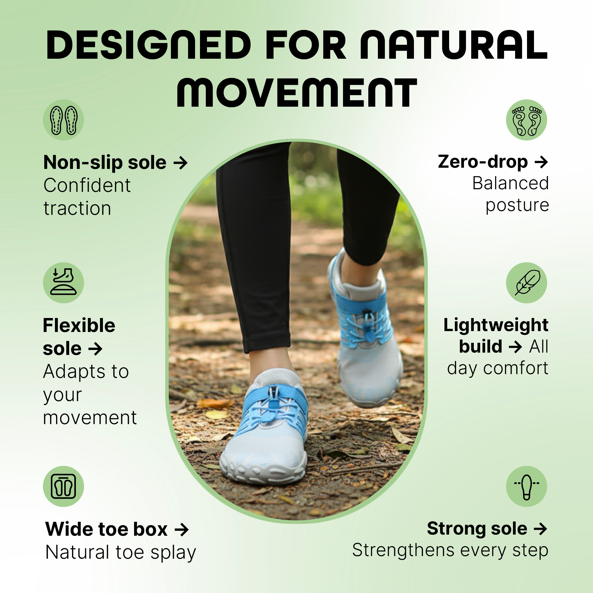 Noreld – Flexible Stability Barefoot Shoes (Unisex)