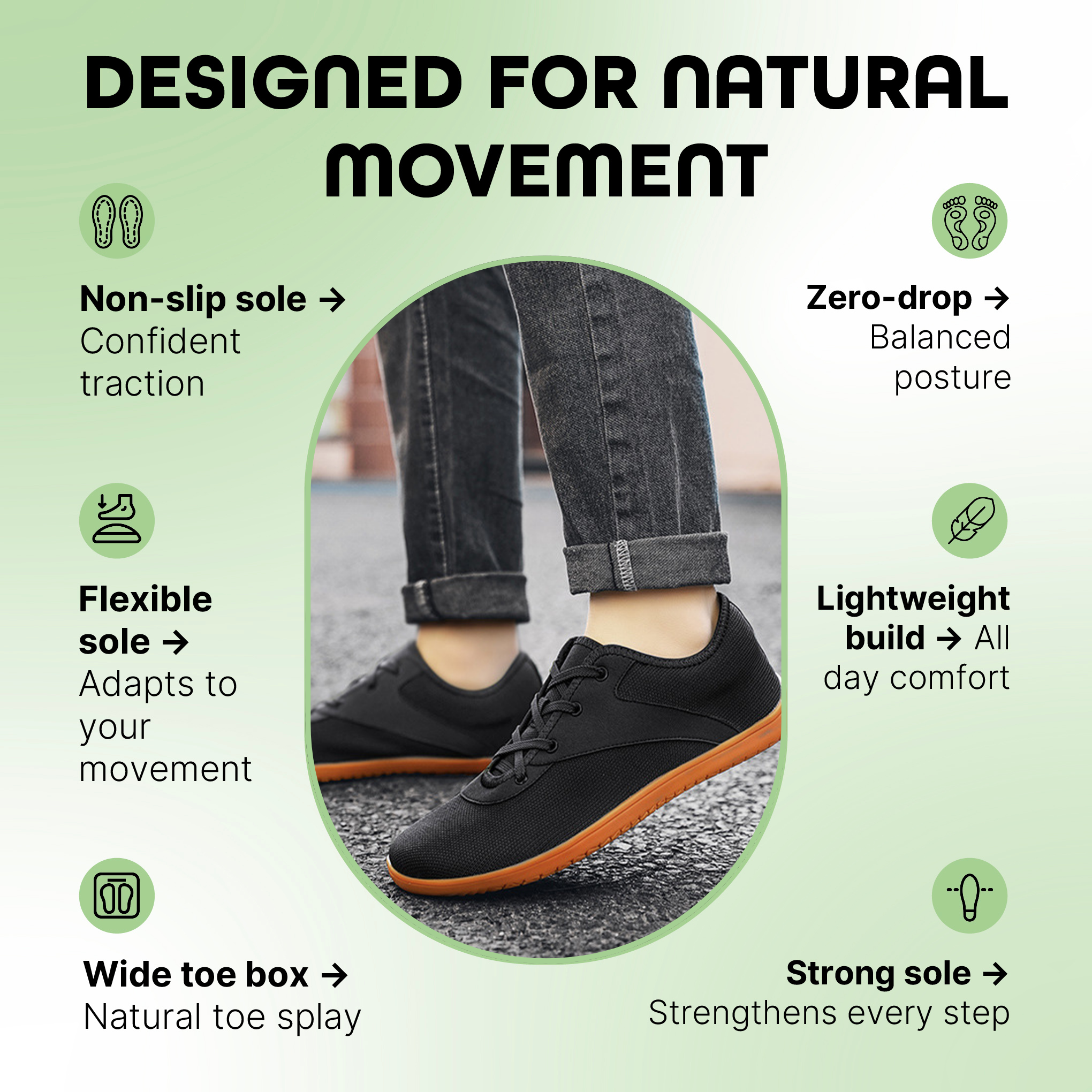 Navor – Lightweight Barefoot Shoes (Unisex)
