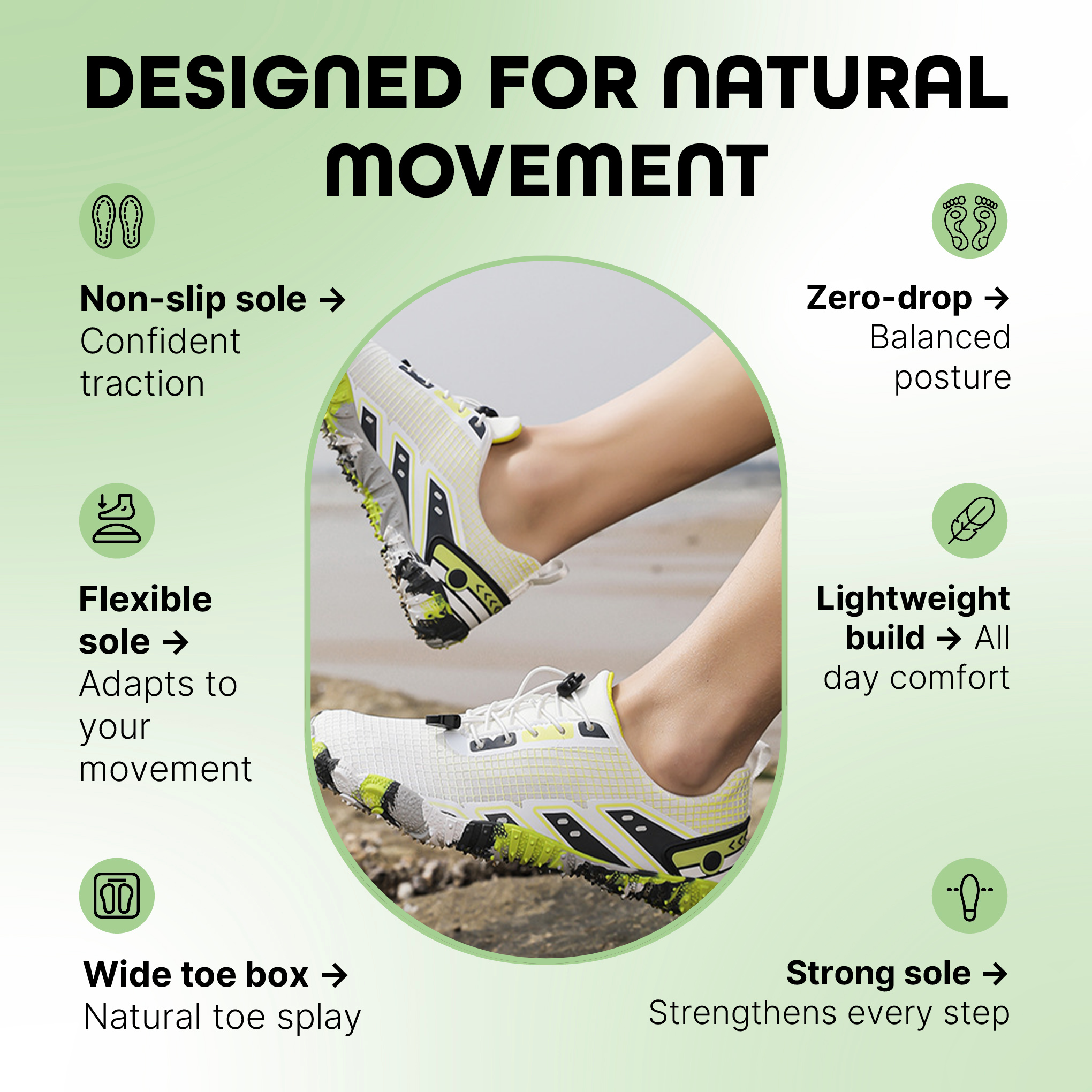 Rynox – Energy Return & Everyday Barefoot Shoes (Unisex)