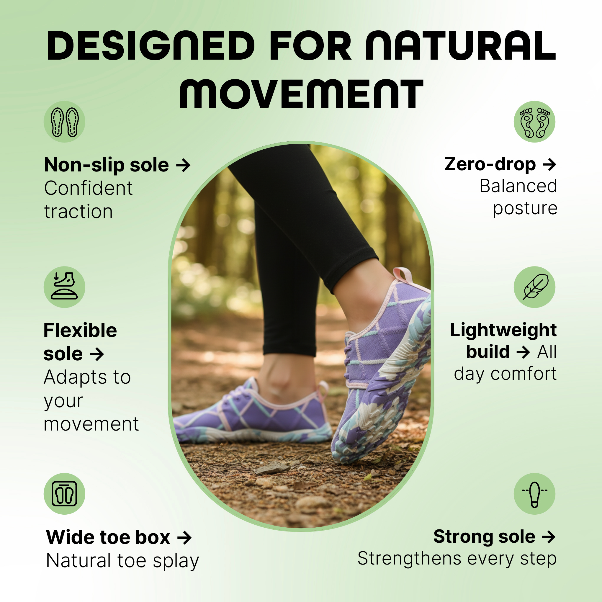 Velar – Streamlined Barefoot Shoes (Unisex)