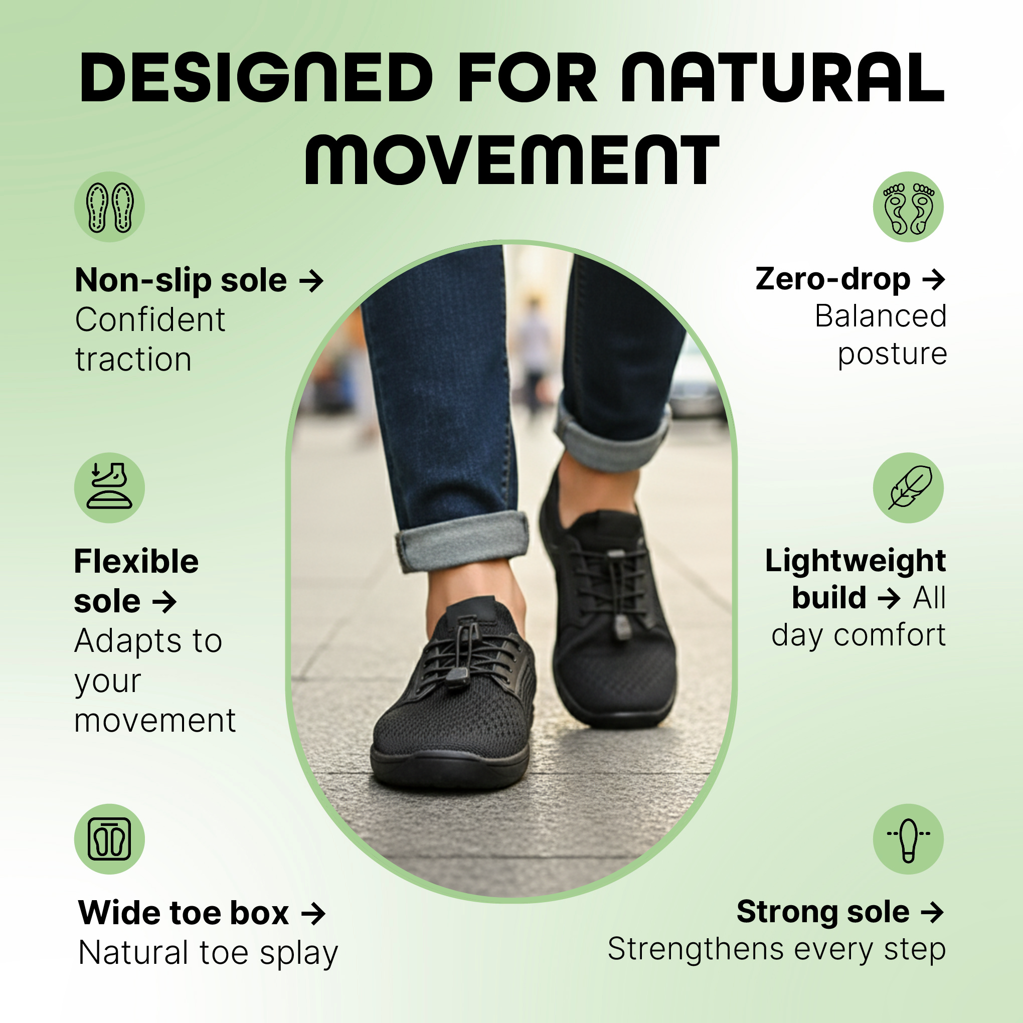 Mirox – Casual Comfort Barefoot Shoes (Unisex)