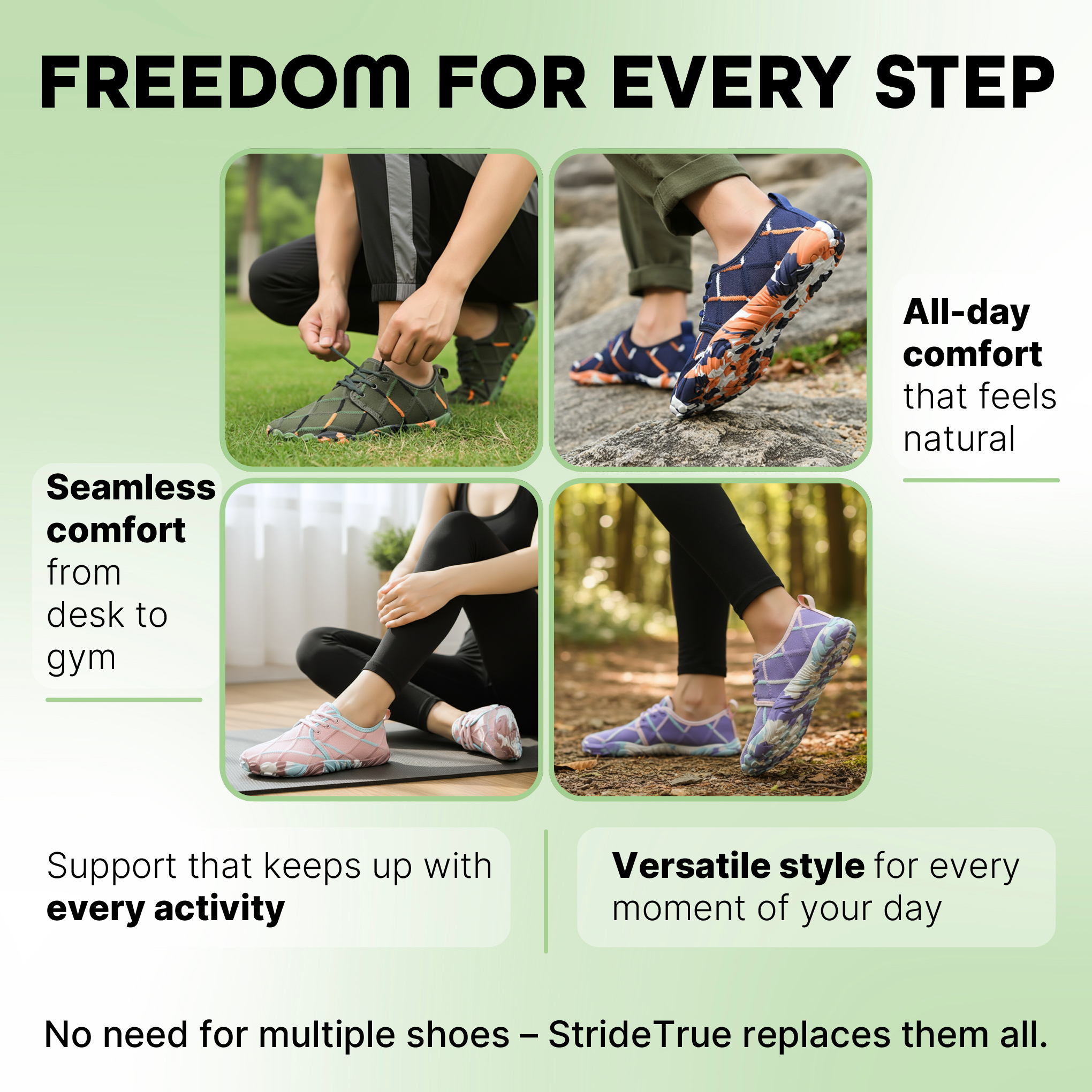 Velar – Streamlined Barefoot Shoes (Unisex)