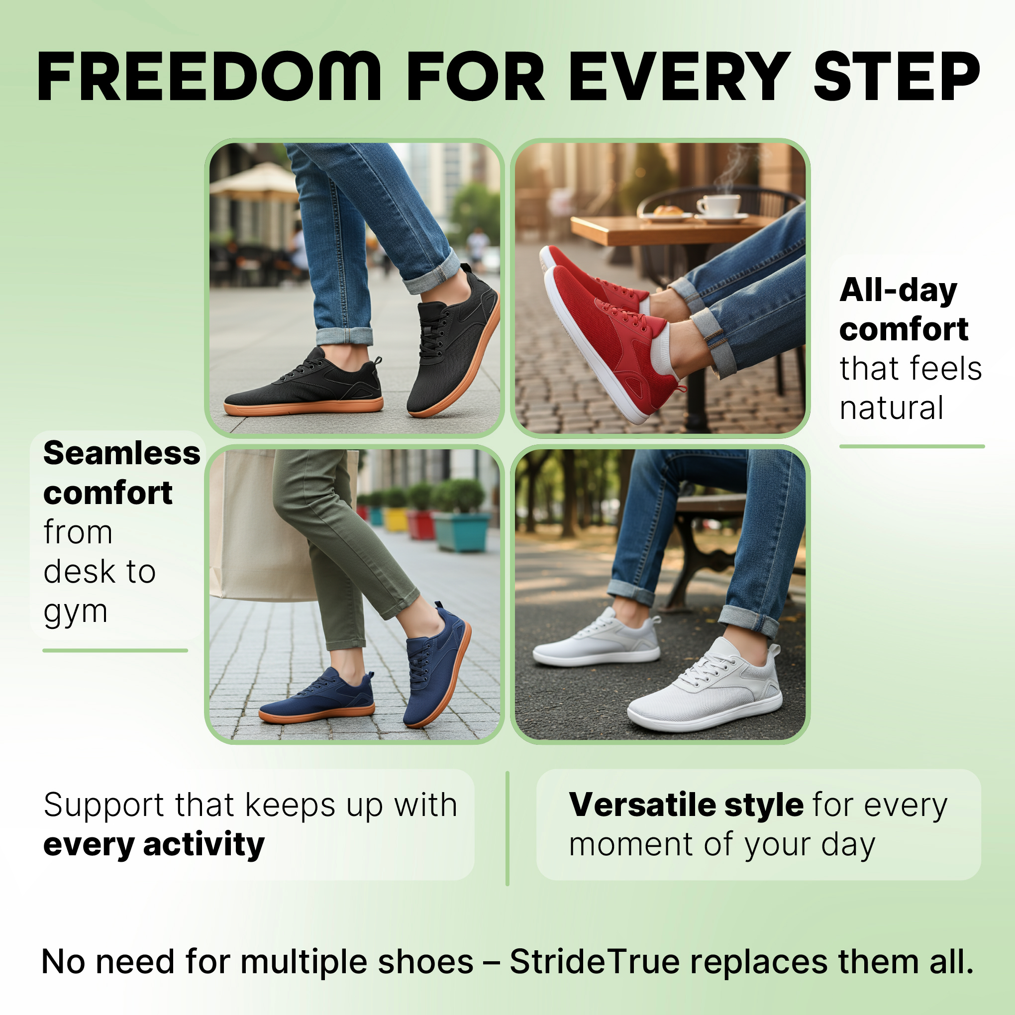 Eloran – Flexible Walking Barefoot Shoes (Unisex)