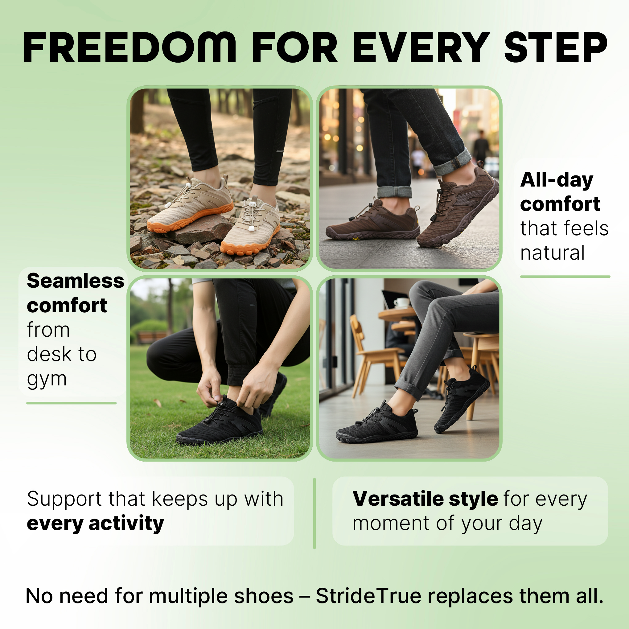 Taron – Rugged & Everyday Barefoot Shoes (Unisex)