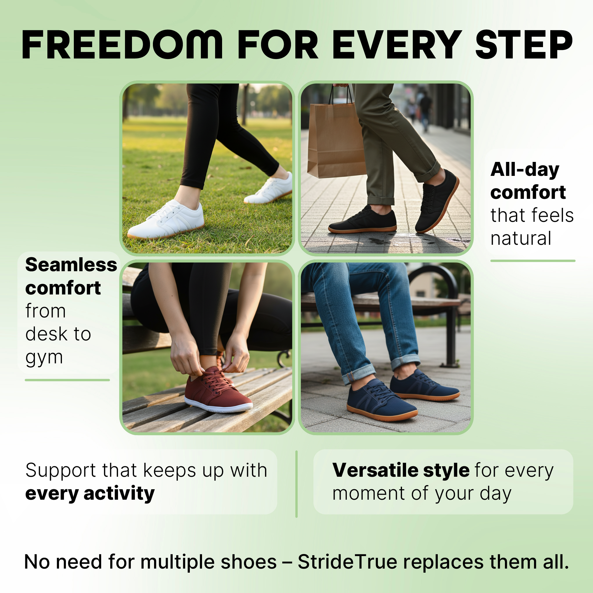 Noma – Lightweight & Flexible Daily Barefoot Shoes (Unisex)