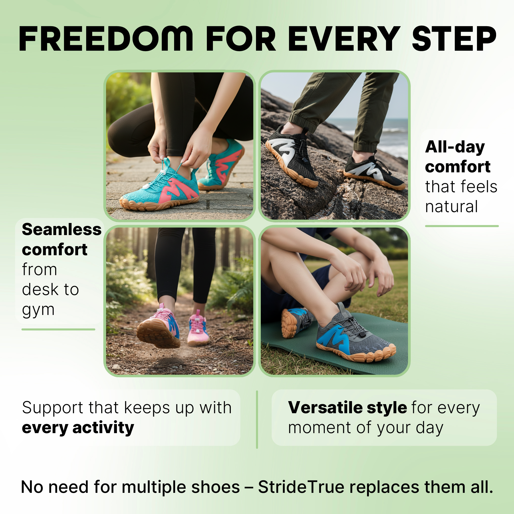 Branor – Stable & Casual Barefoot Shoes (Unisex)