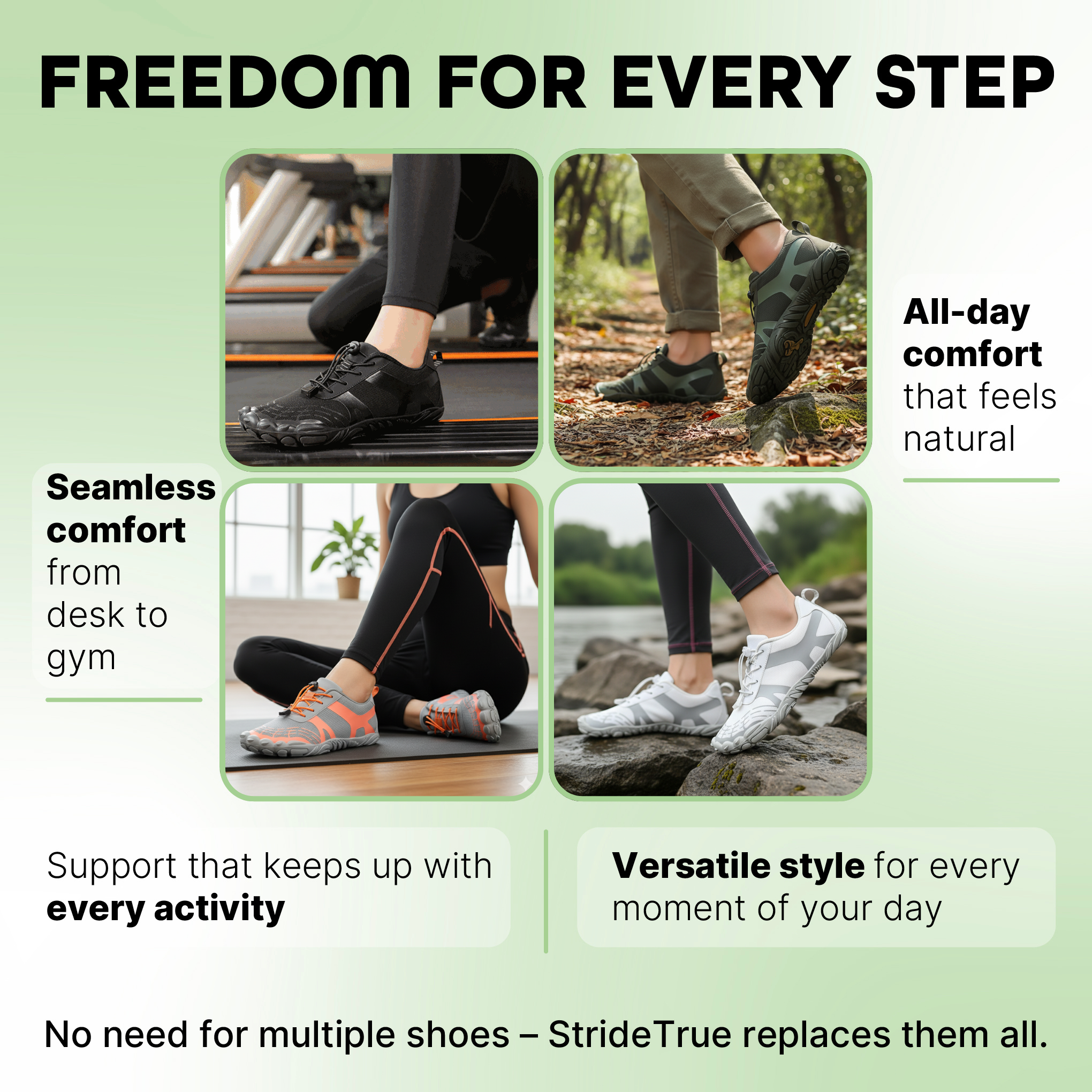 Brava – Multi-Terrain Barefoot Shoes (Unisex)