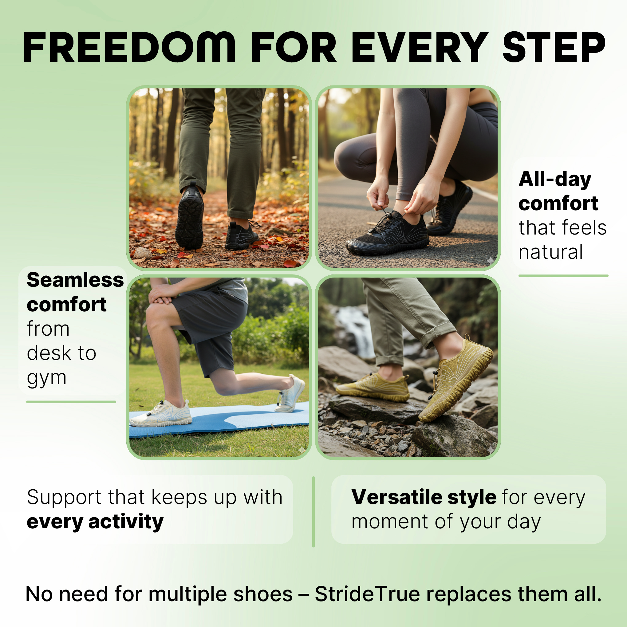 Kael – Dynamic Motion & Sport-Ready Barefoot Shoes (Unisex)